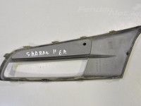 Volkswagen Sharan Bumper grille, right Part code: 7N0853666A  9B9
Body type: Mahtunive...