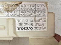 Volvo V50 Fuse Box / Electricity central Part code: 31327215
Body type: Universaal
Engin...