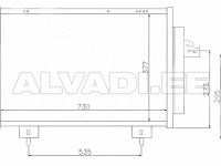 Toyota RAV4 (XA20) 2000-2006 air conditioning radiator