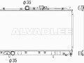 Mitsubishi Galant 1996-2003 JAHUTUSRADIAATOR