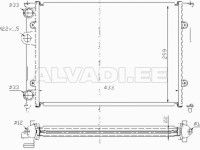 Volkswagen Golf 3 1991-2002 JAHUTUSRADIAATOR
