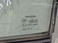 Toyota Corolla Verso 2004-2010 Fixed door window, left (front)