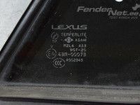 Lexus RX 2003-2009 Fixed door window, right (rear) Part code: 68123-48120
Body type: Maastur