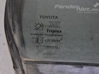 Toyota Avensis (T22) 1997-2003 Fixed door window, right (rear) (sedan)(blue) Part code: 68123-05040