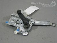 Nissan Micra 2003-2010 Door window regulator, rear left (man.)