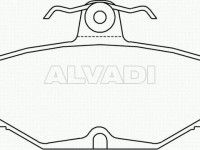 Ford Escort 1995-2000 KETASPIDURIKLOTSID