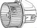 Peugeot 307 2001-2009 interior fan