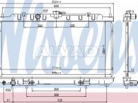Nissan Sentra (B15) 2000-2006 JAHUTUSRADIAATOR