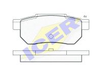 Honda Accord 1986-1989 KETASPIDURIKLOTSID