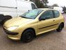 Peugeot 206 2002 - Car for spare parts