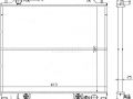 Mitsubishi L300 1986-2000 JAHUTUSRADIAATOR