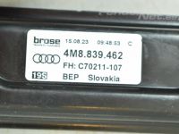 Audi Q8 2018-... Door window regulator, right rear (el.) Part code: 4M8839462
Body type: Maastur