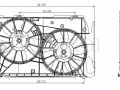 Toyota RAV4 (XA30) 2006-2013 RADIAATORI VENTILAATOR