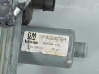 Opel Zafira (B) Door window regulator, right rear (el.) Part code: 13132232
Body type: Mahtuniversaal