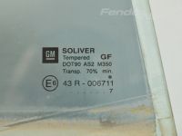 Opel Vectra (C) Fixed door window, right (rear) Part code: 24467339
Body type: Universaal