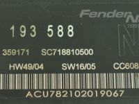 Opel Vectra (C) Control unit for convenience Part code: 13193588
Body type: Universaal