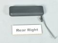 Ford Sierra Door handle, right (rear) Part code: 7220479
Body type: Sedaan