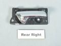 Jeep Grand Cherokee (WK) Door inner handle, left (rear) Part code: 68079302AB
Body type: Maastur